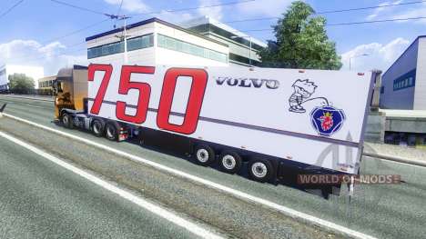 Der Sattelzug Volvo für Euro Truck Simulator 2
