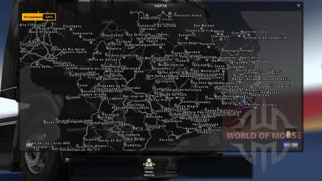 Mapa Brasil Total 4.2 [BUS VERSION] pour Euro Truck Simulator 2