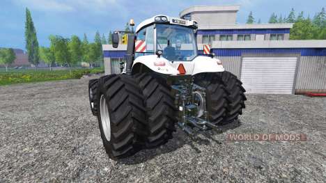 New Holland T8.320 White Dualls pour Farming Simulator 2015