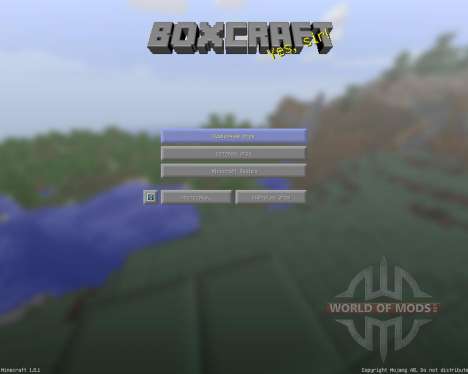 BoXcraft MoDels [64x][1.8.1] für Minecraft