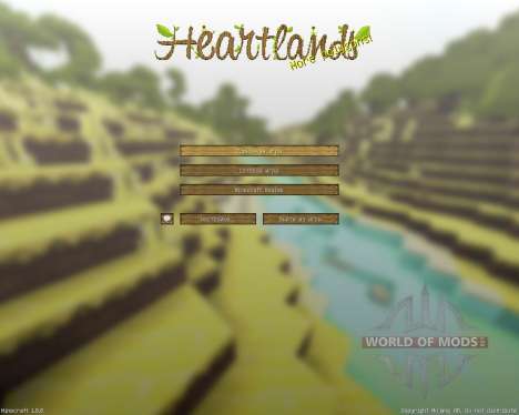 Heartlands Resource Pack [16x][1.8.8] pour Minecraft