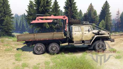 Ural-4320-1982-40 für Spin Tires