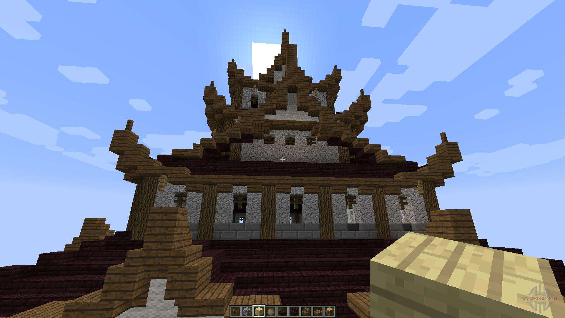 minecraft japanese castle map