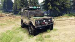 Land Rover Defender 110 pour Spin Tires