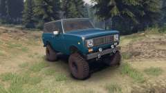 International Scout II 1977 bimini blue poly pour Spin Tires