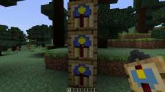 Wall Clock [1.7.10] für Minecraft