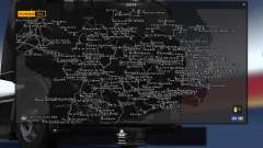 Mapa Brasil Total 4.2 [BUS VERSION] pour Euro Truck Simulator 2