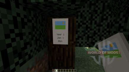 Calendar [1.8] pour Minecraft