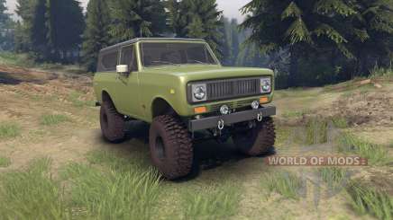 International Scout II 1977 grenoble green pour Spin Tires