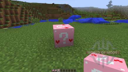 Lucky Block Pink [1.7.10] pour Minecraft