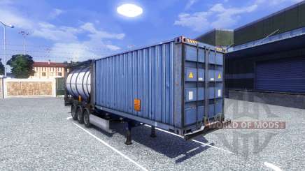 Le conteneur semi-remorque pour Euro Truck Simulator 2