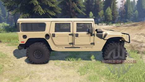 Hummer H1 tan pour Spin Tires