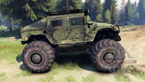 HMMWV M-1025 pour Spin Tires