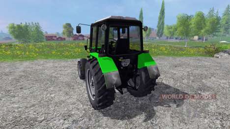 MTZ Belarus 1025 gelb und grün für Farming Simulator 2015
