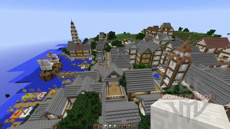 Minecraft town-Oakville pour Minecraft