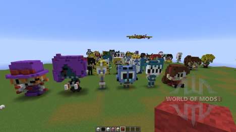 Character Statues pour Minecraft