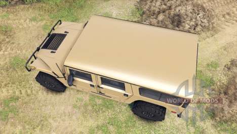 Hummer H1 tan pour Spin Tires