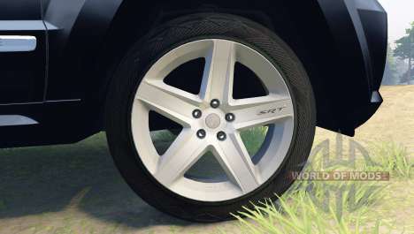 Jeep Grand Cherokee SRT-8 2009 pour Spin Tires