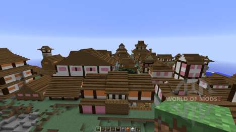 Japanese Village für Minecraft