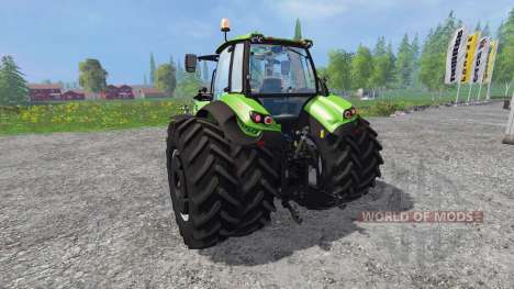 Deutz-Fahr Agrotron 7250 TTV front loader für Farming Simulator 2015