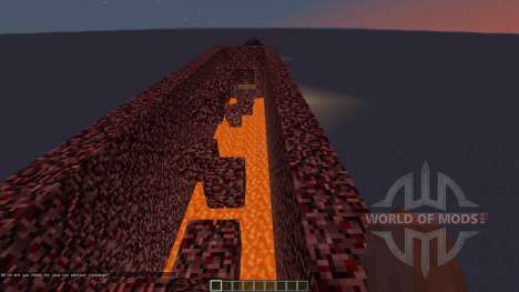 Lava speed run für Minecraft