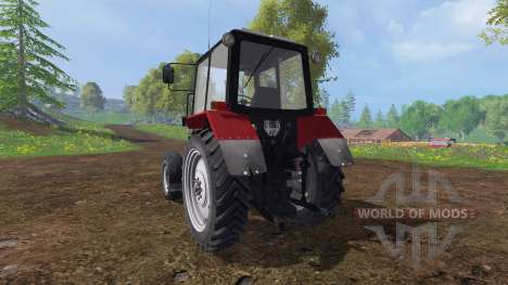 MTZ-82.1 Belarus v2.0 rot für Farming Simulator 2015