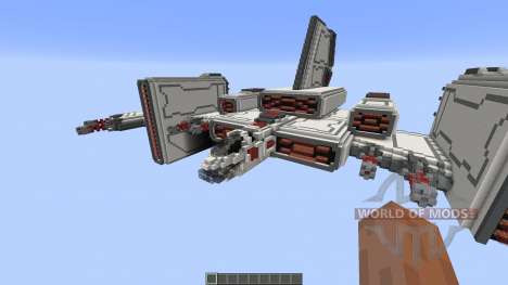 Barracuda Heavy starfighter für Minecraft