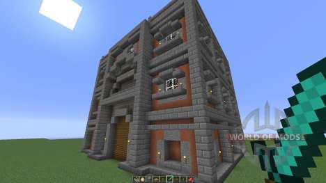 005 Cubic town house für Minecraft