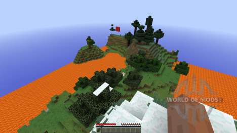 lava lake survival pour Minecraft