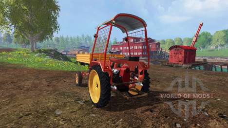 Fortschritt GT 124 with roof pour Farming Simulator 2015