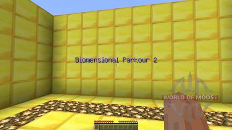 Biomensional Parkour 2 [1.8][1.8.8] pour Minecraft