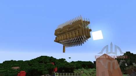 ChargePositive Flying WarShip für Minecraft