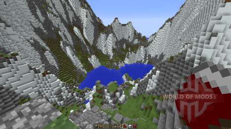 Mountainside Realistic Terrain für Minecraft