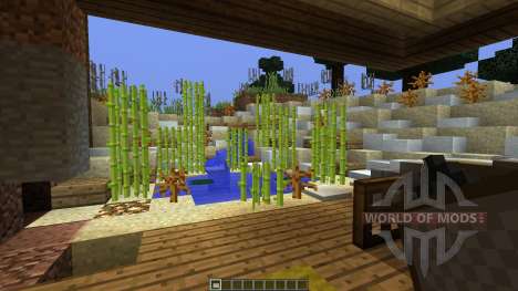 Overgrown town port pour Minecraft