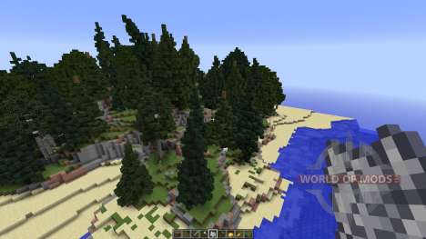 Amtal island pour Minecraft