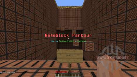 Noteblock Parkour pour Minecraft
