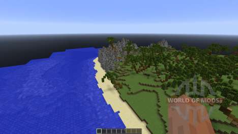 Tropical Island für Minecraft