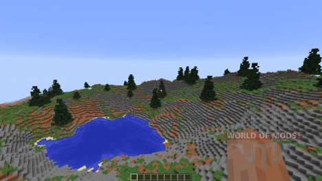 Fog Islands Custom terrain pour Minecraft