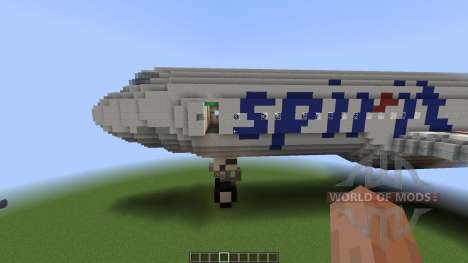 Airbus A320SL Spirit Airlines [1.8][1.8.8] pour Minecraft