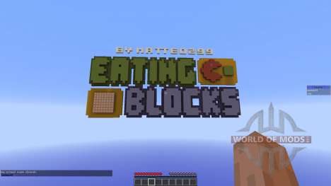 Eating Blocks pour Minecraft