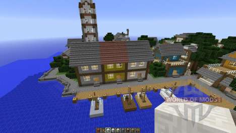 Minecraft town-Oakville für Minecraft