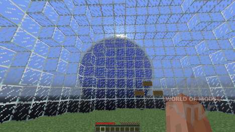 Glass sphere survival für Minecraft