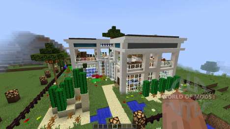 Cozy Cottage Luxurious Modern House [1.8][1.8.8] für Minecraft