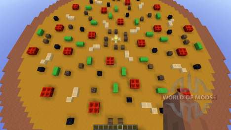 Pizza Spleef Minigame pour Minecraft