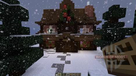 christmas adventure inspired villa pour Minecraft