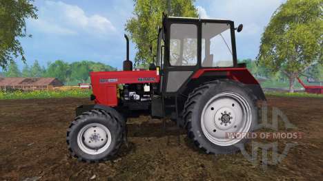MTZ-82.1 Belarus v2.0 rot für Farming Simulator 2015