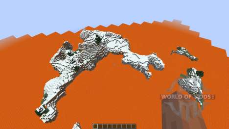 Lava island surival pour Minecraft