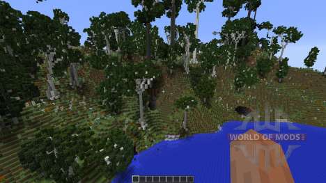 Birch Isle Tree Pack Featurette pour Minecraft