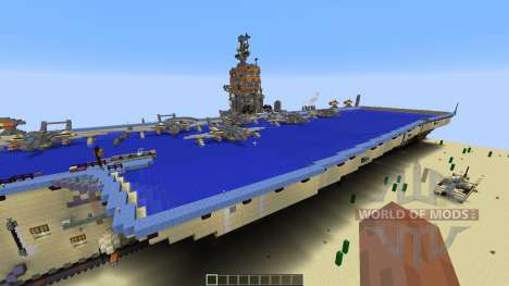 Opposite Aircraft Carrier für Minecraft