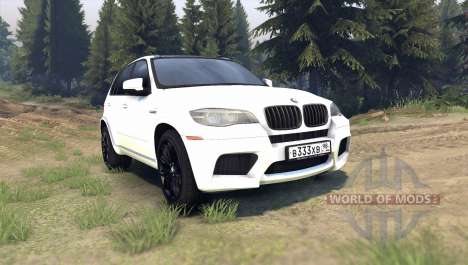 BMW X5 M pour Spin Tires